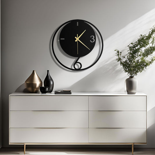 Eclipse Metal Duvar Saati