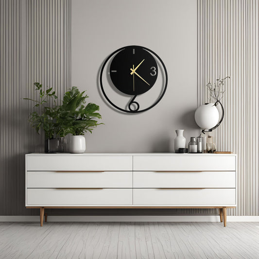 Eclipse Metal Duvar Saati