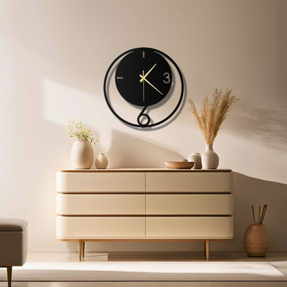 Eclipse Metal Duvar Saati