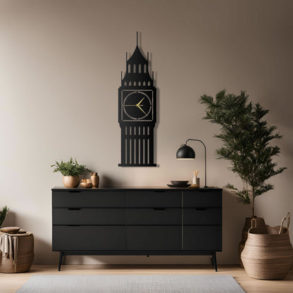 Big Ben Metal Duvar Saati